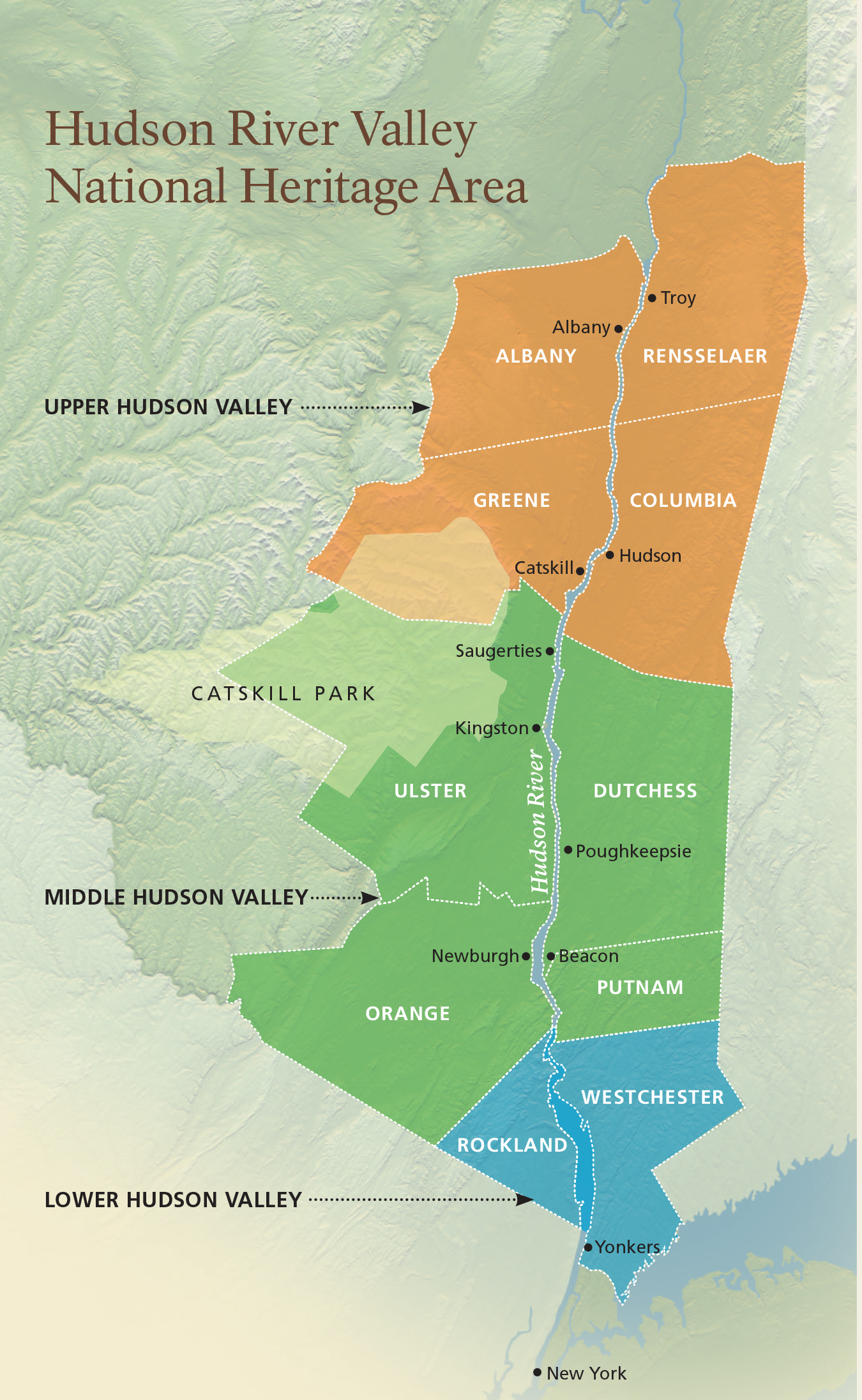 Hudson River Valley Regions Hudson River Valley Regions